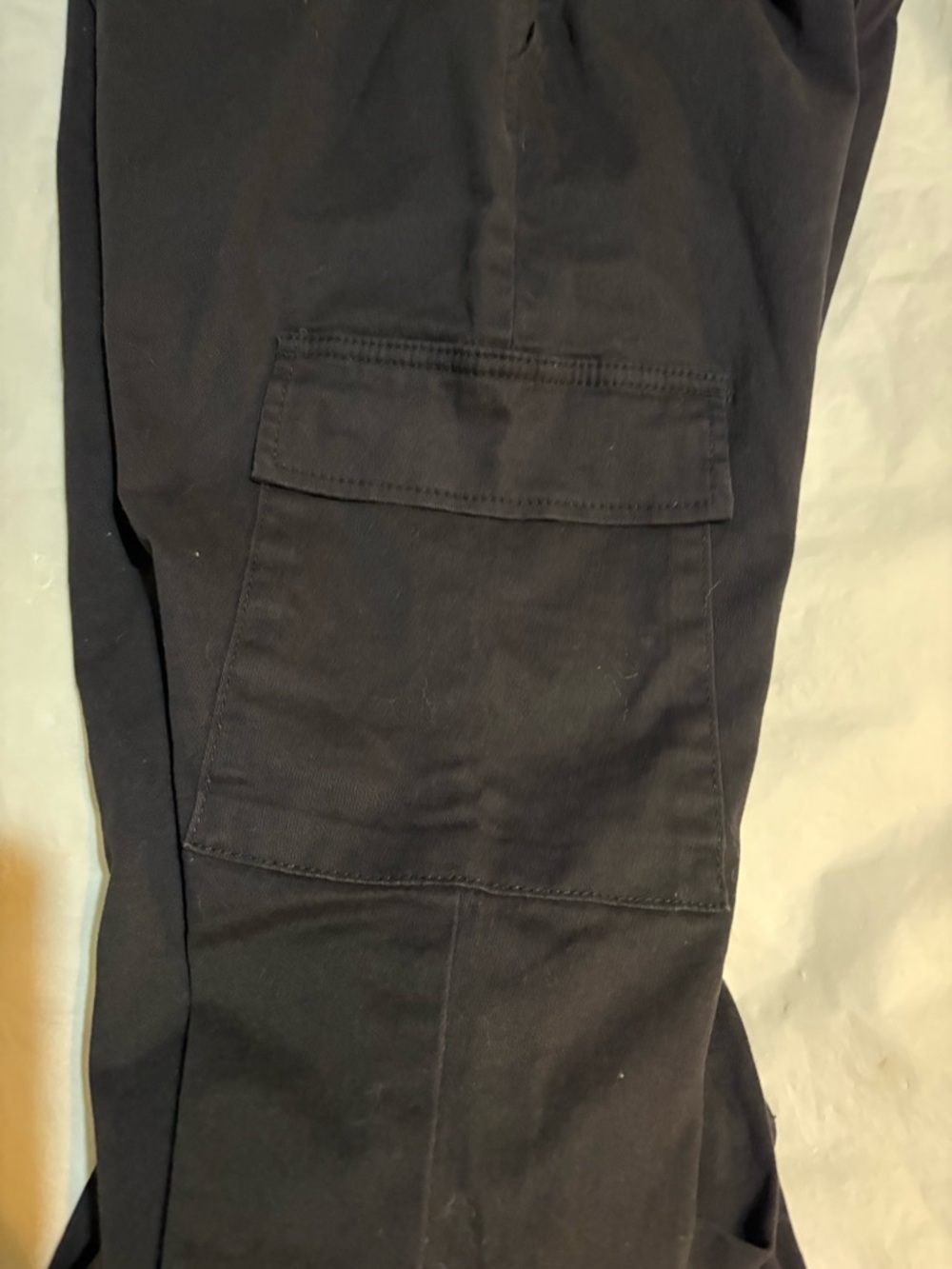 Tinseltown Black Cargo Jogger Pants - Picture 5 of 12